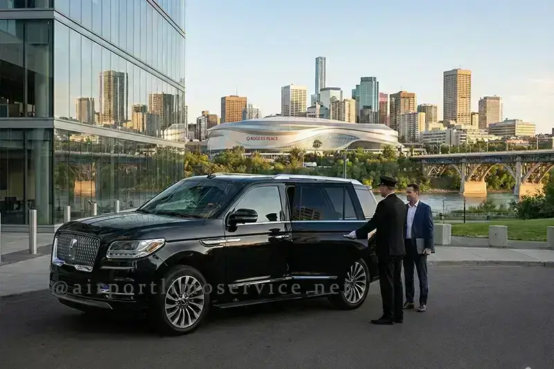 Professional Car Ride Service to YEG Airport pickup and drop-off service